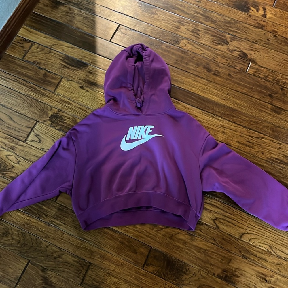 Nike hoodie, size medium, purple